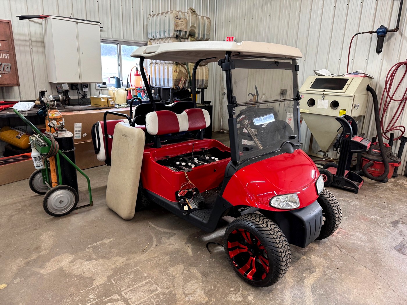 Golf cart repair at Courtesy Auto Repair